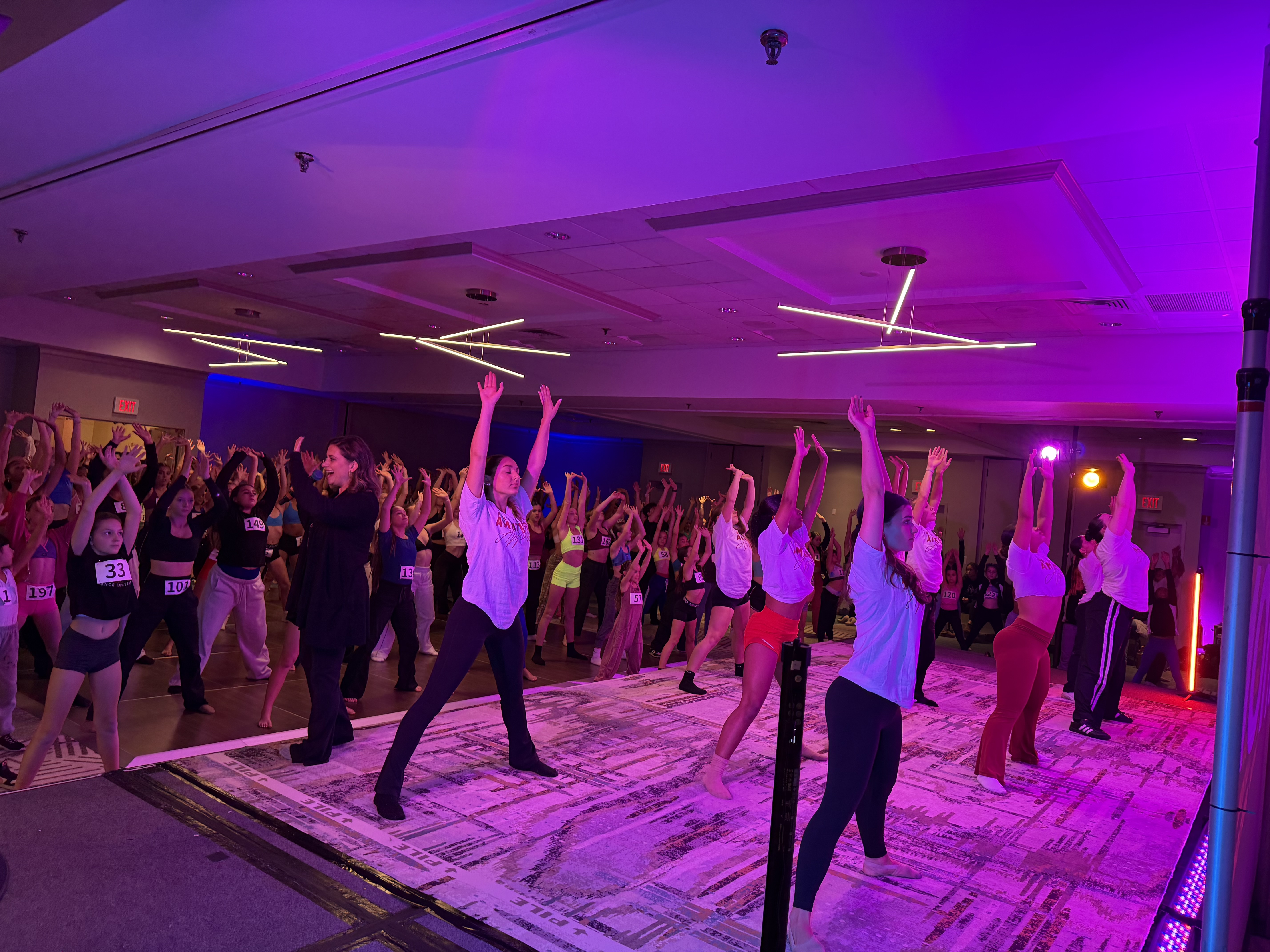 Ambition workshop dancers